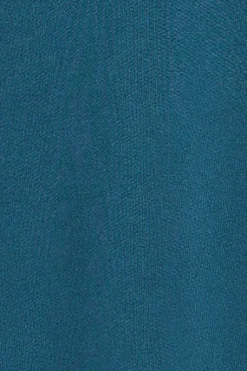 Polo Club Sweat-Shirts*Sweat-shirt basique à col ras du cou avec logo avant caoutchouté Bleu