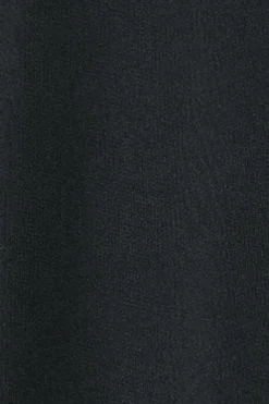 Polo Club Sweat-Shirts*Sweat-shirt basique à col ras du cou avec logo avant caoutchouté Noir
