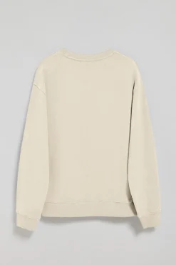 Polo Club Sweat-Shirts*Sweat-shirt à col ras du cou et logo Beige