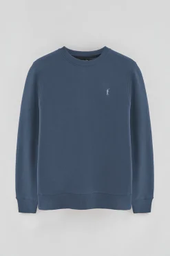 Polo Club Sweat-Shirts*Sweat-shirt bleu à coupe décontractée et logo Rigby Go Denim