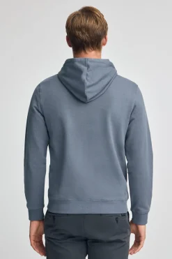 Polo Club Sweat-Shirts*Sweat-shirt bleu avec capuche à coupe regular et logo Rigby Go Denim