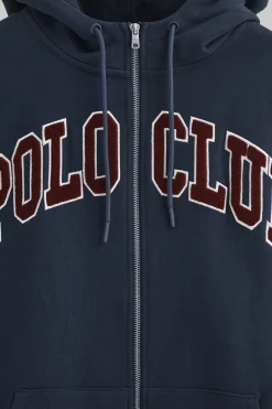 Polo Club Sweat-Shirts*Sweat-shirt à coupe ample avec logo Bleu Marine