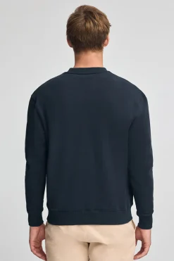 Polo Club Sweat-Shirts*Sweat-shirt à coupe ample Established 2012 Bleu Marine