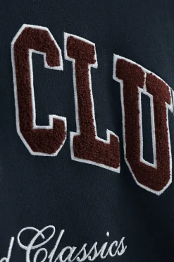 Polo Club Sweat-Shirts*Sweat-shirt à coupe ample Established 2012 Bleu Marine