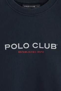 Polo Club Sweat-Shirts*Sweat-shirt à coupe décontractée Established 2012 Bleu Marine