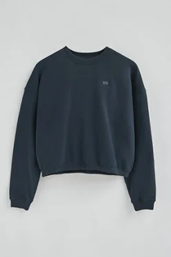 Polo Club Sweat-Shirts*Sweat-shirt à coupe ample et logo Bleu Marine