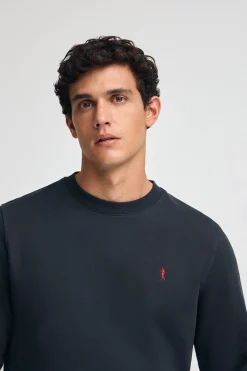 Polo Club Sweat-Shirts*Sweat-shirt à coupe décontractée et logo Rigby Go Bleu Marine