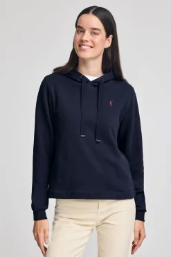 Polo Club Sweat-Shirts*Sweat-shirt à capuche et broderie Rigby Go Bleu Marine