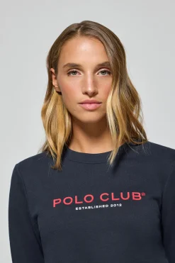 Polo Club Sweat-Shirts*Sweat-shirt à logo Bleu Marine