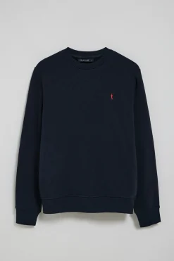 Polo Club Sweat-Shirts*Sweat-shirt détente à col ras du cou et broderie Rigby Go Bleu Marine