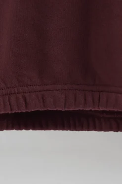 Polo Club Sweat-Shirts*Sweat-shirt bordeaux à coupe ample et logo Bourgogne