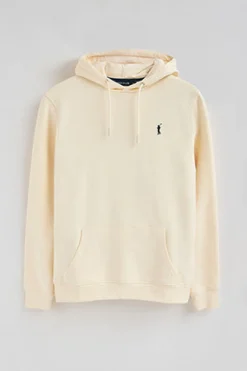 Polo Club Sweat-Shirts*Sweat-shirt couleur écru à capuche et broderie Rigby Go Beige