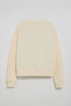Polo Club Sweat-Shirts*Sweat-shirt couleur écru à col ras du cou et broderie logo Rigby Go Beige
