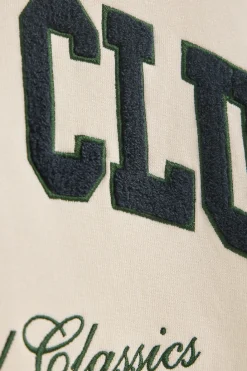 Polo Club Sweat-Shirts*Sweat-shirt couleur écrue à coupe ample Established 2012 Beige