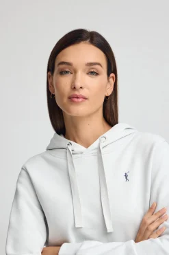 Polo Club Sweat-Shirts*Sweat-shirt couleur glacier avec capuche et logo Rigby Go Glace