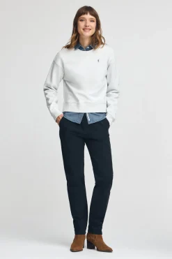 Polo Club Sweat-Shirts*Sweat-shirt couleur glacier à la coupe boxy et logo Rigby Go Glace