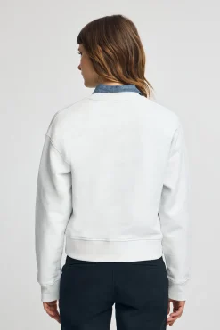 Polo Club Sweat-Shirts*Sweat-shirt couleur glacier à la coupe boxy et logo Rigby Go Glace