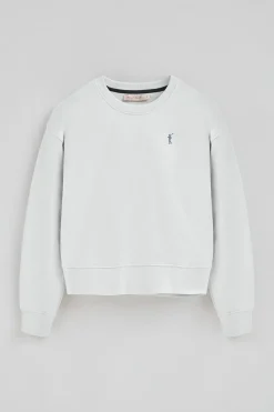Polo Club Sweat-Shirts*Sweat-shirt couleur glacier à la coupe boxy et logo Rigby Go Glace