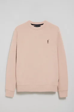 Polo Club Sweat-Shirts*Sweat-shirt couleur détente à col ras du cou et logo Rigby caoutchouté Maquillage