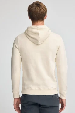 Polo Club Sweat-Shirts*Sweat-shirt écru avec capuche à coupe regular et logo Rigby Go Beige