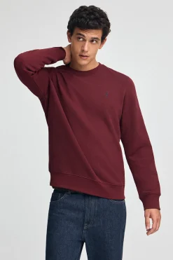 Polo Club Sweat-Shirts*Sweat-shirt à coupe décontractée et logo Rigby Go Grenat