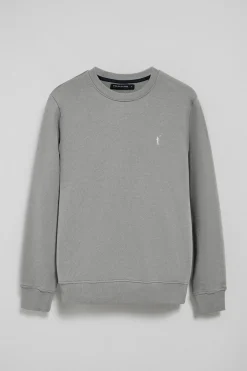 Polo Club Sweat-Shirts*Sweat-shirt détente à col ras du cou et broderie Rigby Go Gris