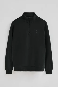 Polo Club Sweat-Shirts*Sweat-shirt à fermeture éclair partielle et logo Rigby Go Noir