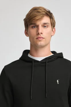 Polo Club Sweat-Shirts*Sweat-shirt avec capuche à coupe regular et logo Rigby Go Noir