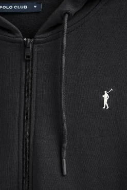 Polo Club Sweat-Shirts*Sweat-shirt avec capuche, fermeture éclair et logo Rigby Go Noir