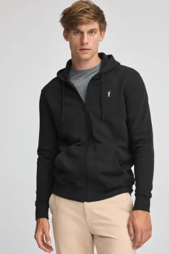 Polo Club Sweat-Shirts*Sweat-shirt avec capuche, fermeture éclair et logo Rigby Go Noir