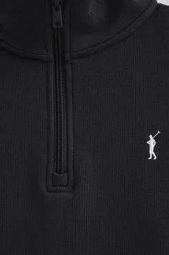 Polo Club Sweat-Shirts*Sweat-shirt avec fermeture éclair partielle et logo Rigby Go Noir