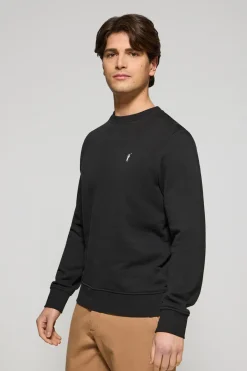 Polo Club Sweat-Shirts*Sweat-shirt détente à col ras du cou et broderie Rigby Go Noir