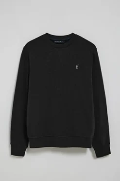 Polo Club Sweat-Shirts*Sweat-shirt détente à col ras du cou et broderie Rigby Go Noir