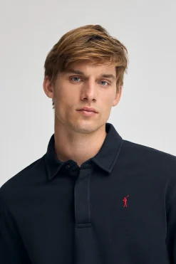 Polo Club Sweat-Shirts*Sweat-shirt polo à coupe regular et logo Rigby Go Bleu Marine