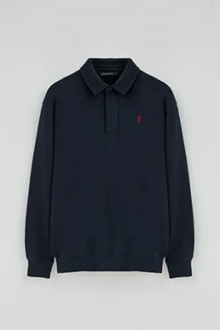 Polo Club Sweat-Shirts*Sweat-shirt polo à coupe regular et logo Rigby Go Bleu Marine
