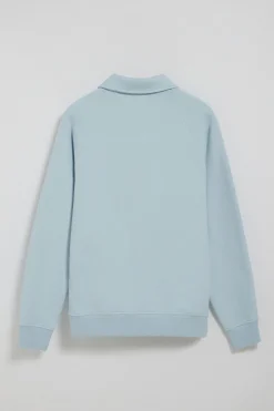 Polo Club Sweat-Shirts|Polos*Sweat-shirt polo Gorka bleu marine avec monogramme Bleu ciel