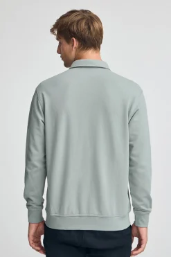 Polo Club Sweat-Shirts*Sweat-shirt polo gris bleu à coupe regular et logo Rigby Go Bleu grisâtre
