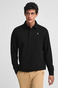 Polo Club Sweat-Shirts*Sweat-shirt polo à coupe regular et logo Rigby Go Noir