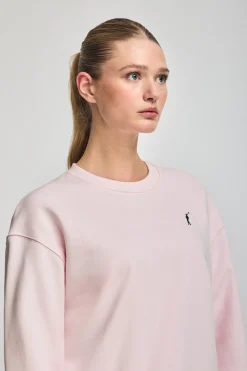 Polo Club Sweat-Shirts*Sweat-shirt à col ras du cou et broderie logo Rigby Go Rose