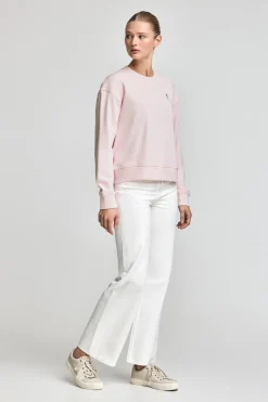 Polo Club Sweat-Shirts*Sweat-shirt à col ras du cou et broderie logo Rigby Go Rose