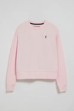 Polo Club Sweat-Shirts*Sweat-shirt à col ras du cou et broderie logo Rigby Go Rose
