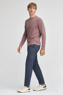 Polo Club Sweat-Shirts*Sweat-shirt à effet délavé avec logo Rigby Go Rose taupe
