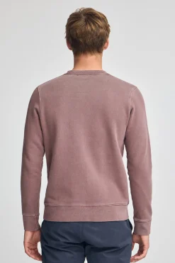 Polo Club Sweat-Shirts*Sweat-shirt à effet délavé avec logo Rigby Go Rose taupe