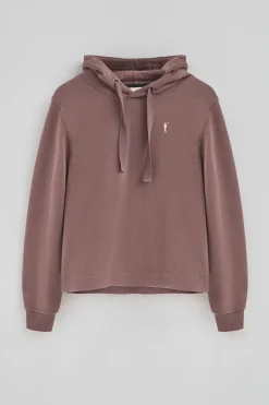 Polo Club Sweat-Shirts*Sweat-shirt avec capuche et logo Rigby Go Rose taupe