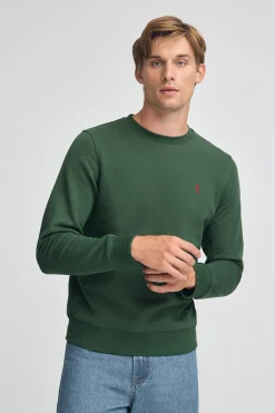 Polo Club Sweat-Shirts*Sweat-shirt à coupe décontractée et logo Rigby Go Vert Bouteille