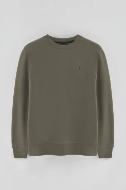 Polo Club Sweat-Shirts*Sweat-shirt vert kaki à coupe décontractée et logo Rigby Go Vert militaire