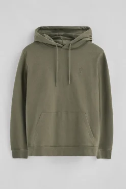 Polo Club Sweat-Shirts*Sweat-shirt vert kaki avec capuche à coupe regular et logo Rigby Go Vert militaire