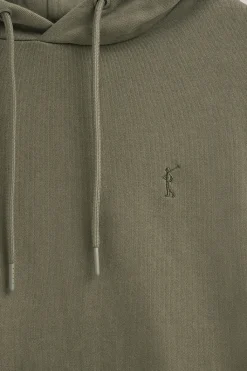 Polo Club Sweat-Shirts*Sweat-shirt vert kaki avec capuche à coupe regular et logo Rigby Go Vert militaire
