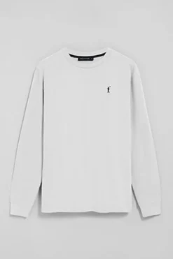 Polo Club T-Shirts*T-shirt à manches longues avec logo brodé Rigby Go Blanc