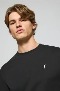 Polo Club T-Shirts*T-shirt à manches longues avec logo brodé Rigby Go Noir